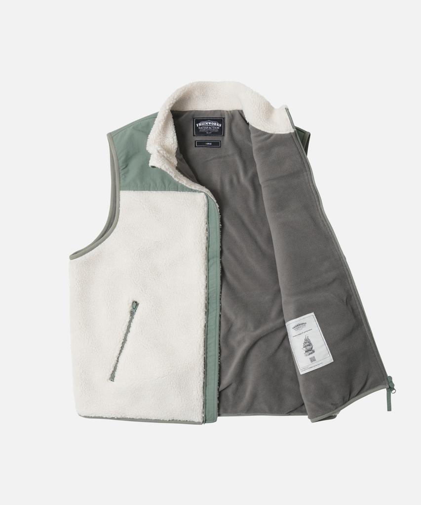 Флисовый жилет Frizmworks Snug _ Цвет: Слоновая кость