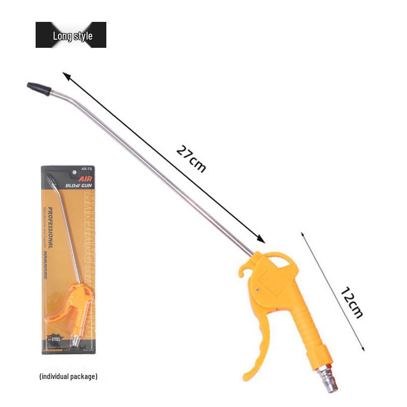 Warrior AR-TS-1/3 High-Pressure Pneumatic Blow Gun for Industrial Dust Removal