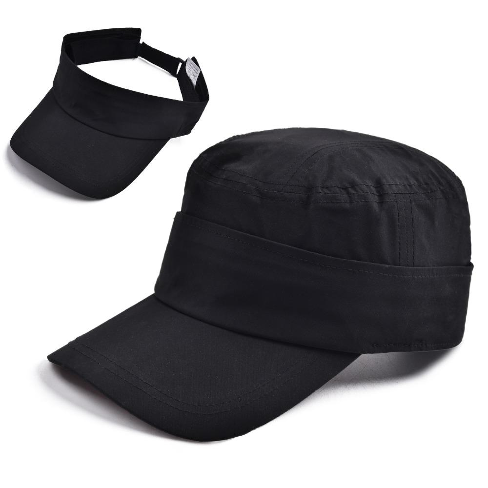 Quick Drying Sun Visor Cap Detachable Dual-use Top Air Cap Casual Baseball Cap  Unisex