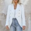 Ayollar Qishki Retro Ikki Qator Tugmali Jaket Ayollar Kundalik Palto Ustki Kiyim Kardigan