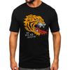 Men's We Are All Smith Tiger Vintage T-shirt Sport 100% Cotton Print Oversized Tees for Men Women Sportswear Tops
