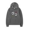 Autumn And Winter Harajuku Fleece Thickened Hooded Pullover Sweater For Boys And Girls