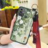 Shockproof Protective Phone Case For ZTE Blade A53 Pro Anti-dust For Mom Wrist Strap Waterproof Back Cover Elderly Lady