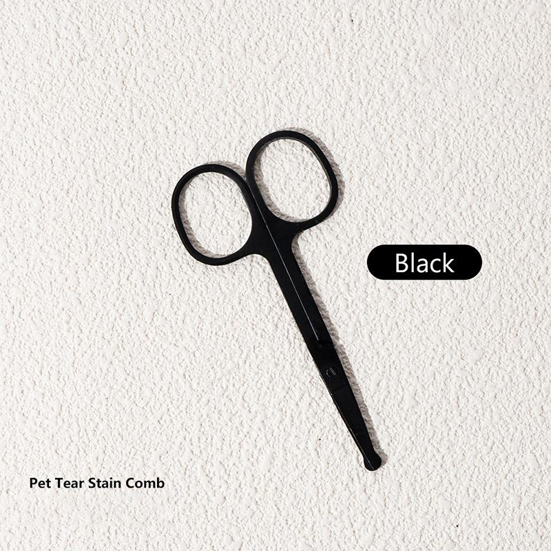 1/2 шт. Портативная расческа для глаз домашних животных, щетка для удаления слезных пятен, расческа для ухода за маленькими кошками и щенками, ножницы, инструменты, аксессуары для чистки домашних животных