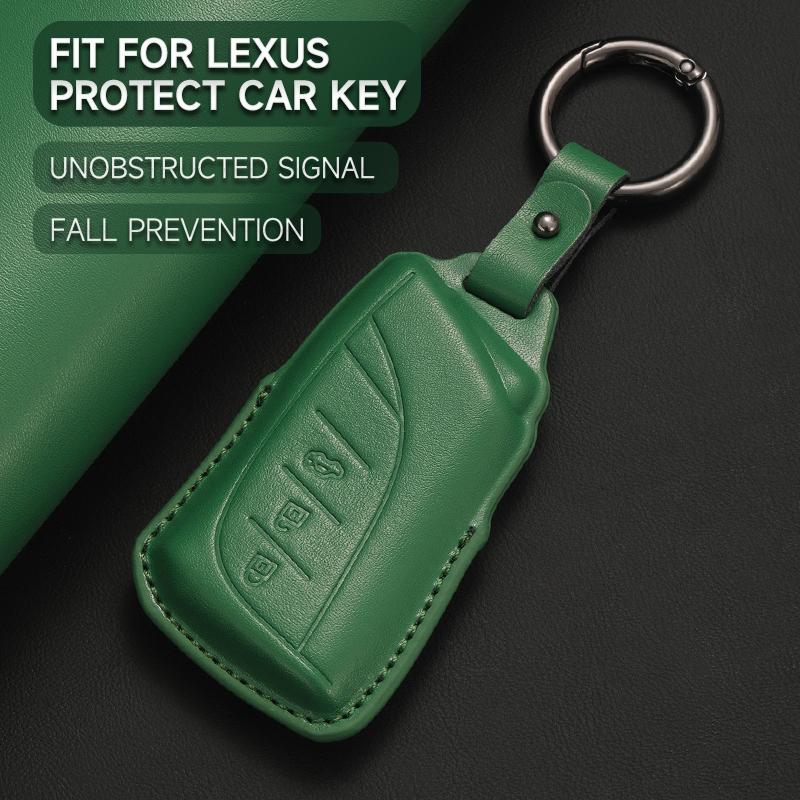 Leather Car Key Cover Case Protection Shell Keychain For Lexus NX ES UX US RC LX GX IS RX 200 250h 350h LS 450h 260h 300h UX200 WU5