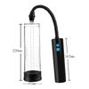 Usb Electric Acrylic Penis Pump Male Penis Enlargement Pump Vacuum Pump for Penis Penile Training Extender Cock Sex Toy for Men