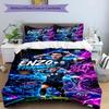 Messi Football World Cup Champion Bedding Set,Premium Bed Linen for Bedroom Home Decoration,Football Fan Collectible Gift,Easy Care Duvet Cover with P