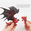 Детские игрушки-фигурки динозавров-монстров, 3D летающий дракон с крыльями для мальчиков, подарок, настольные украшения