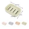 New Creative Soap Dish Portable Plastic Household Bathroom Soap Case Holder Double Soap Box For Kitchen Bathroom Accessories