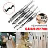 4pcs HSS Square Hole Drill Bit Auger Bit Steel Mortising Drilling Craving Carpentry Tools Woodworking Drill