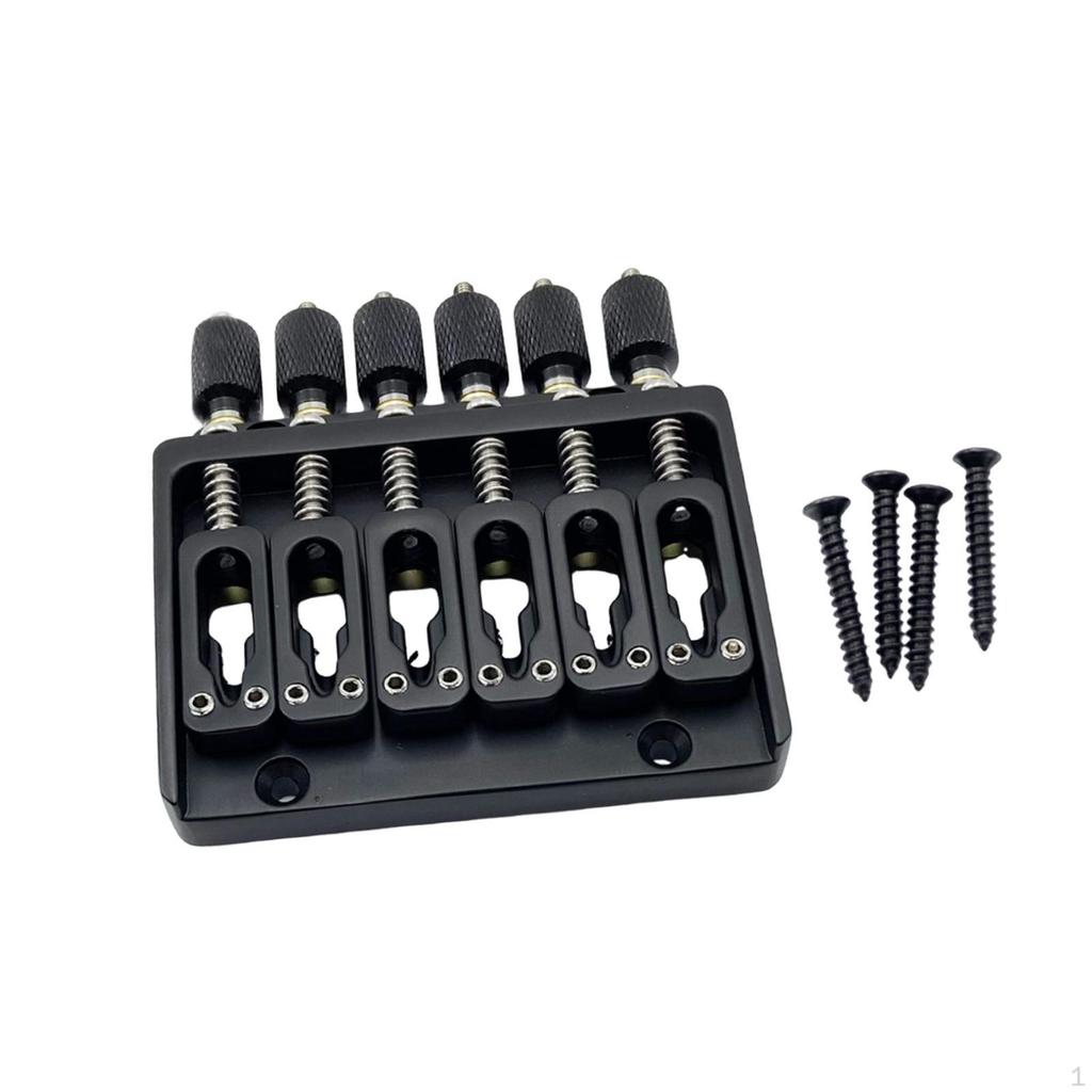 Фиксированный бридж для гитары Аксессуары для музыкальных инструментов Прочная конструкция Современный Стабильный Цинковый сплав