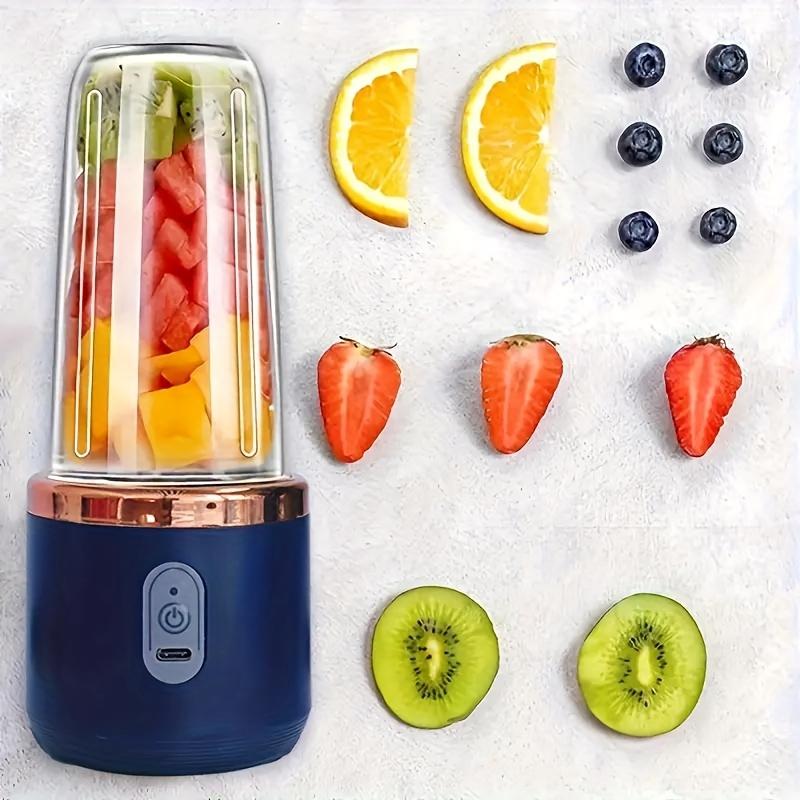 Portable Blender Set, USB Charged Juicer Cup for Smoothies and Milkshakes, Small Travel Fruit Juicer, Multi-Functional Home Kitchen Tool