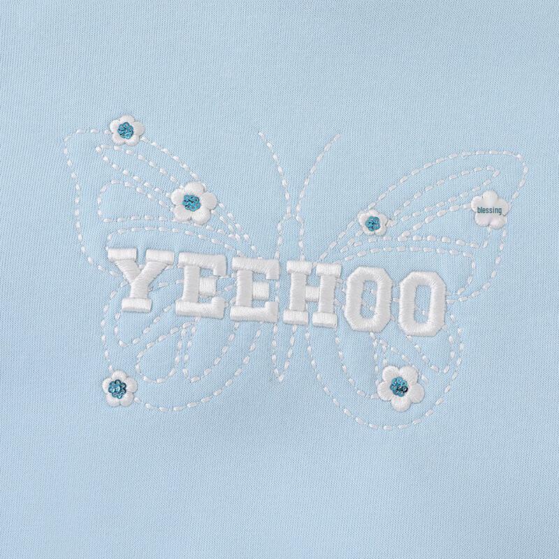 YEEHOO Повседневная толстовка с капюшоном для девочек
