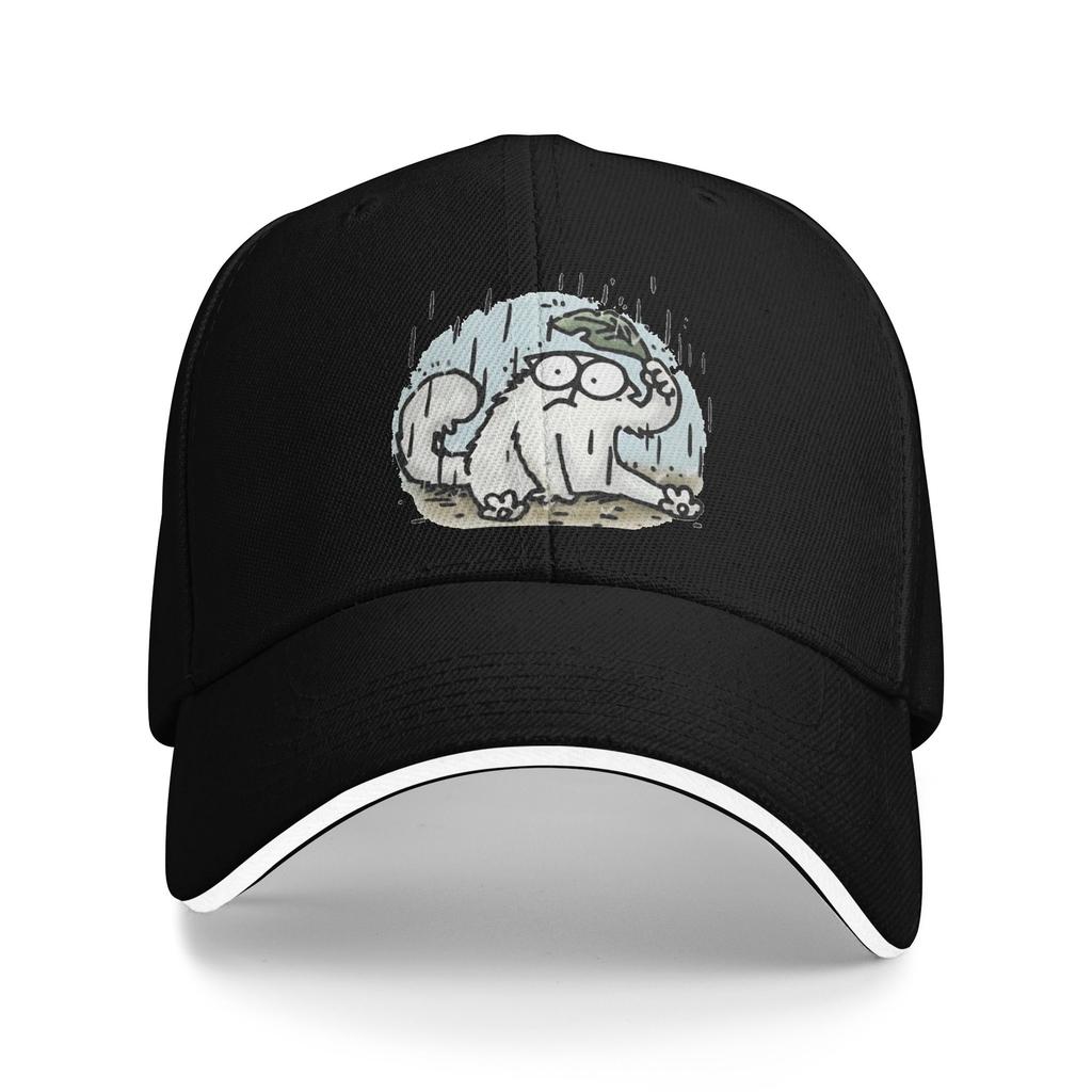 Spring Casual Baseball Cap Simons Cat Kpop Rock Trucker Hat For Female Male Sunscreen Design Baseball Caps