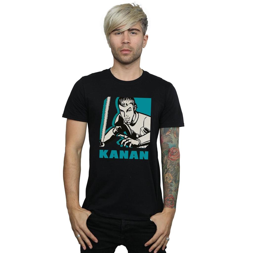 Star Wars Mens Rebels Kanan T-Shirt