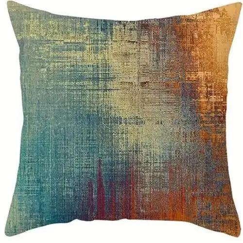 Abstract Colorful Geometric Pattern Throw Pillows Pattern Cushion Cover Suitable for Sofa Bedroom Car Pillow Cover
