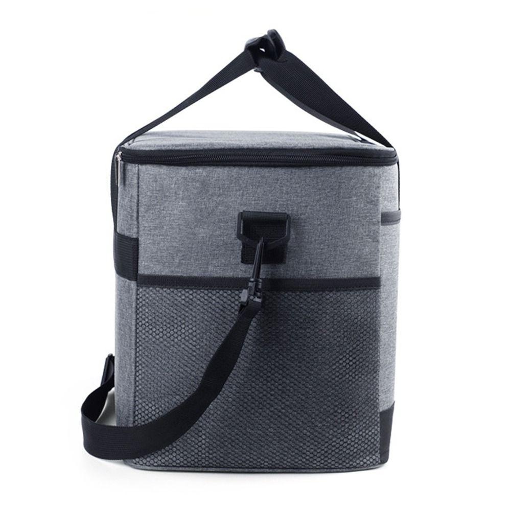 Large Capacity Food Storage Cooler Bag Waterproof Thermal Lunch Case Convenient Picnic Bag Camping