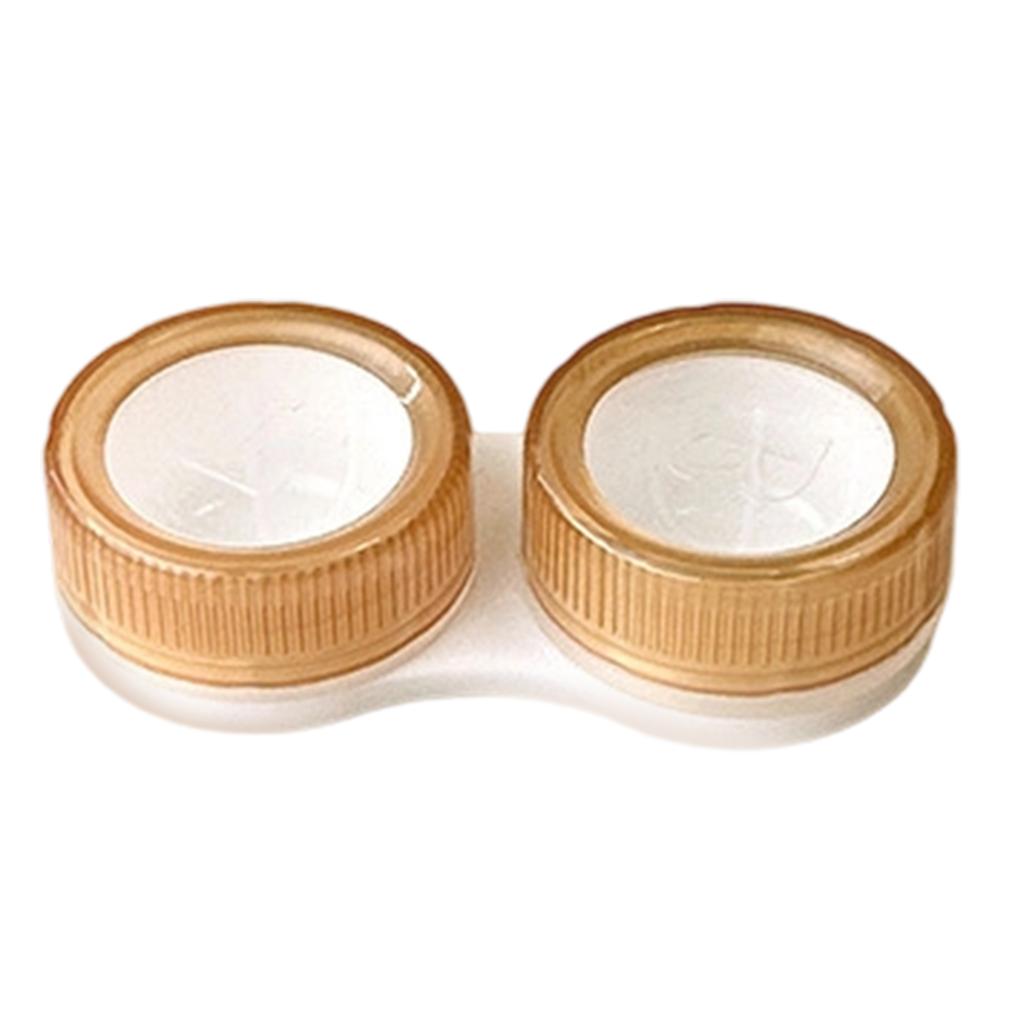 Multipurpose Clear Contact Lenses Holder Box Compact Travel Friendly ABS Plastic Container For Lens Protections