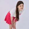 GOXO Женский вязаный топ белого цвета с охлаждающим воротником S