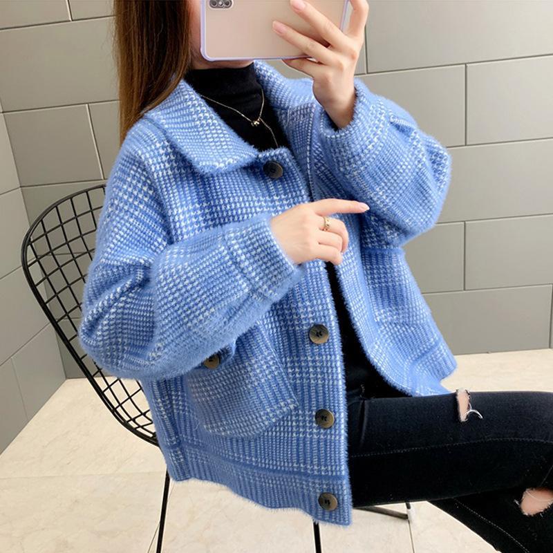 Осеннее шерстяное полупальто женское весна и осень универсальное повседневное женское верхнее пальто на раннюю осень осенняя одежда новая женская одежда