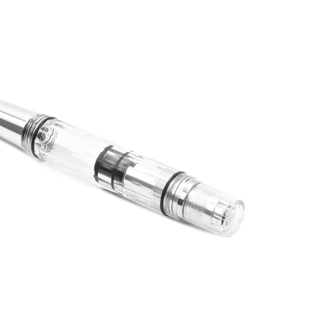 TWSBI Алмазная мини ручка Al серебристая с пером M