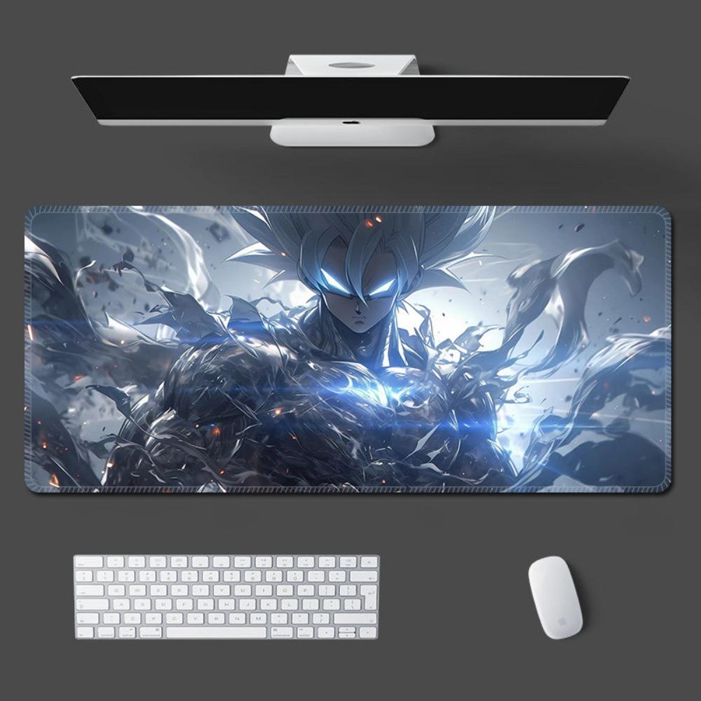 Мужской коврик для мыши кожаный аниме Dragon Ball водонепроницаемый противоскользящий коврик для мыши Сон Гоку настольный коврик настраиваемый с фиксацией коврик для ноутбука коврик для клавиатуры студенческий коврик для письма