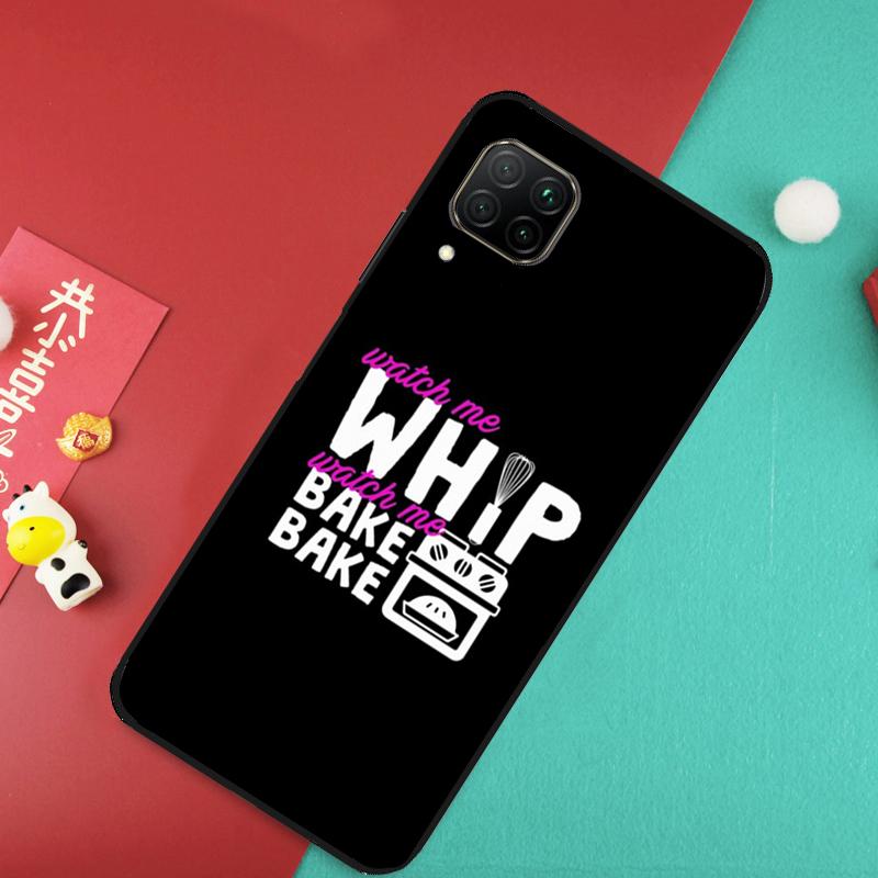 Чехол-кейс для ножей шеф-повара 'Люблю выпекать' для Huawei Nova 9 10 SE 5T 11i 8i 7i 3i Y61 Y91 Y60 Y70 Y90 P20 P30 Pro P40 Lite