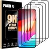 Tempered Glasses - for iPhone 15 - Pack of 4 - 9H Protection - Scratch-resistant - Easy Installation