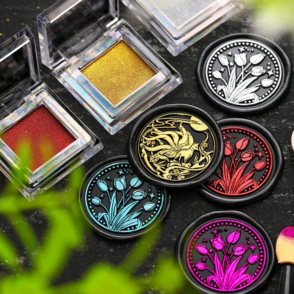 Металлический блеск восковая паста с блестками для восковой печати штамп подарочная упаковка для скрапбукинга перламутровая цветная восковая паста