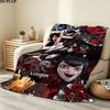 1PC Hotel Transylvania Mavis Dracula Patterned Flannel Blanket Suitable For All Seasons For Home Decor Warmth And Comfort Gifts Holiday Present