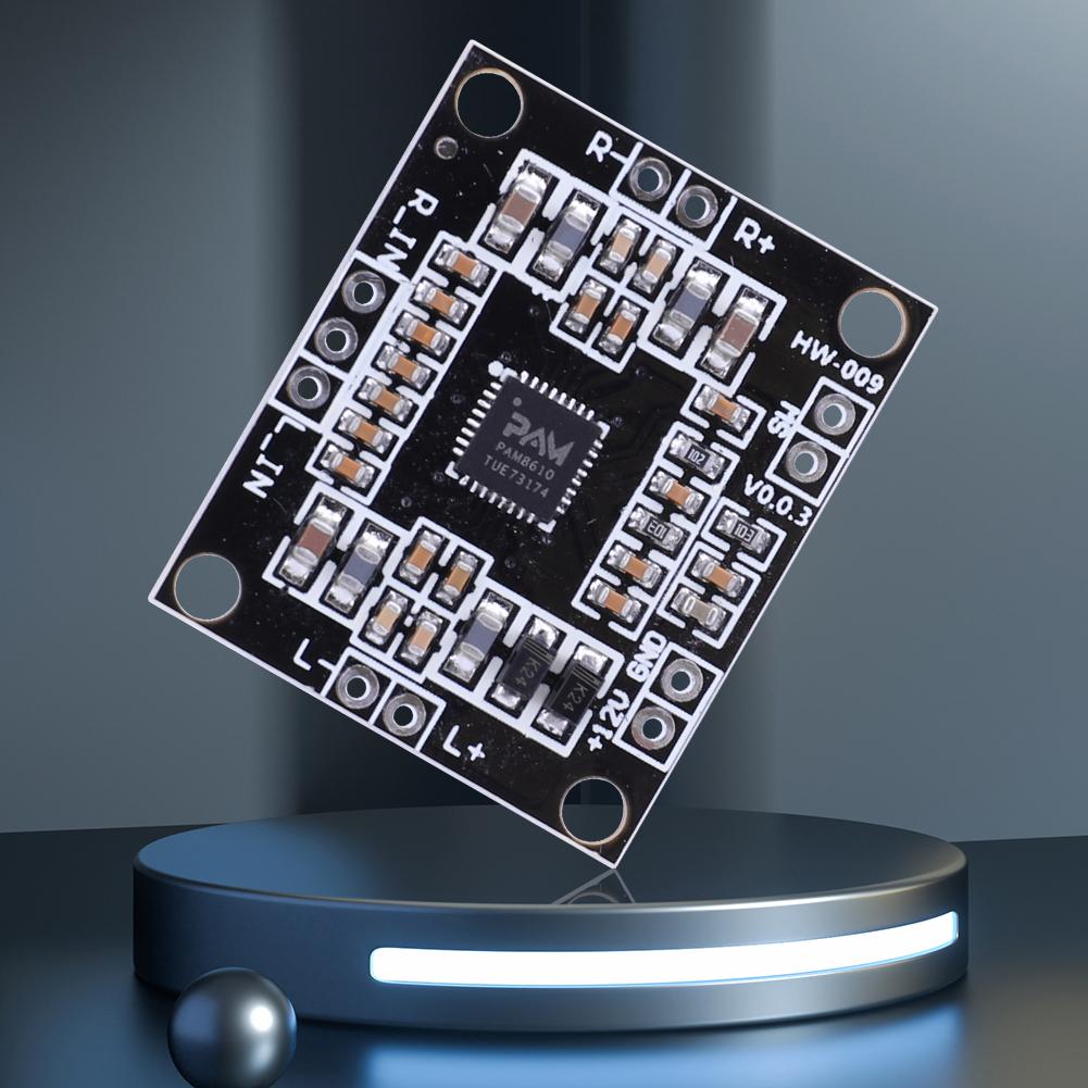 PAM8610 Плата цифрового аудиоусилителя 2x15 Вт, ультратонкая плата усилителя класса D, два канала