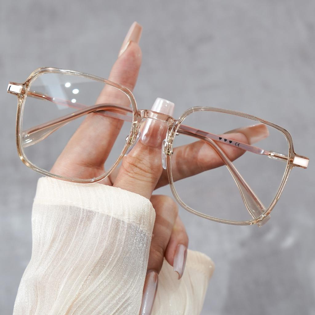 Сверхлегкие фотохромные очки с большой оправой для женщин и мужчин - Модный и повседневный стиль, идеально подходят для повседневной одежды