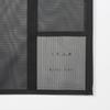 MUJI Вертикальный кейс для документов из нейлоновой сетки с разделителями A4 84444623, Размер, Черный,