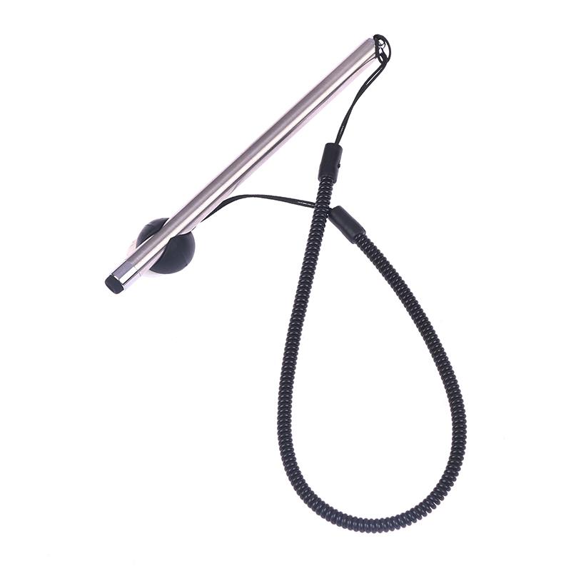 Аксессуары для мобильного телефона с сенсорным экраном Стилус Пружинный шнур Емкостные ручки с пружинным шнуром против потери и силиконовой подставкой