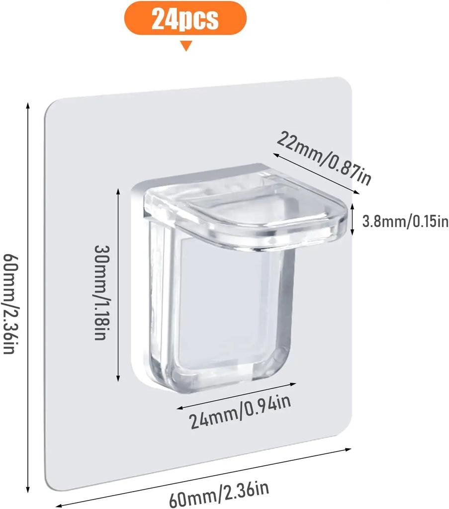8/16 шт. опорные штифты для полок, клейкие зажимы для полок, прочные штифты для перегородок для кухонного шкафа, книжных полок, кронштейнов для шкафа, вагонки