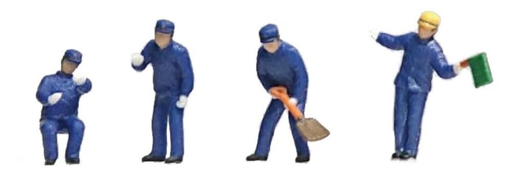 KATO HO Gauge SL Crew A: Бортовые принадлежности для диорамы 6-533
