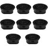 Car Rear Bumper Radar Hole Cover Plugs, Plastic Waterproof Dustproof Sensor Hole Plug, Universal Automotive Exterior Holes Protective Accessories for