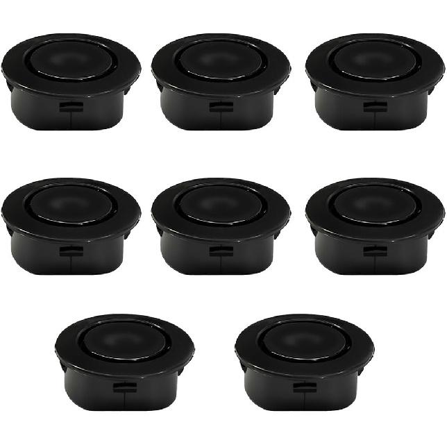 Car Rear Bumper Radar Hole Cover Plugs, Plastic Waterproof Dustproof Sensor Hole Plug, Universal Automotive Exterior Holes Protective Accessories for