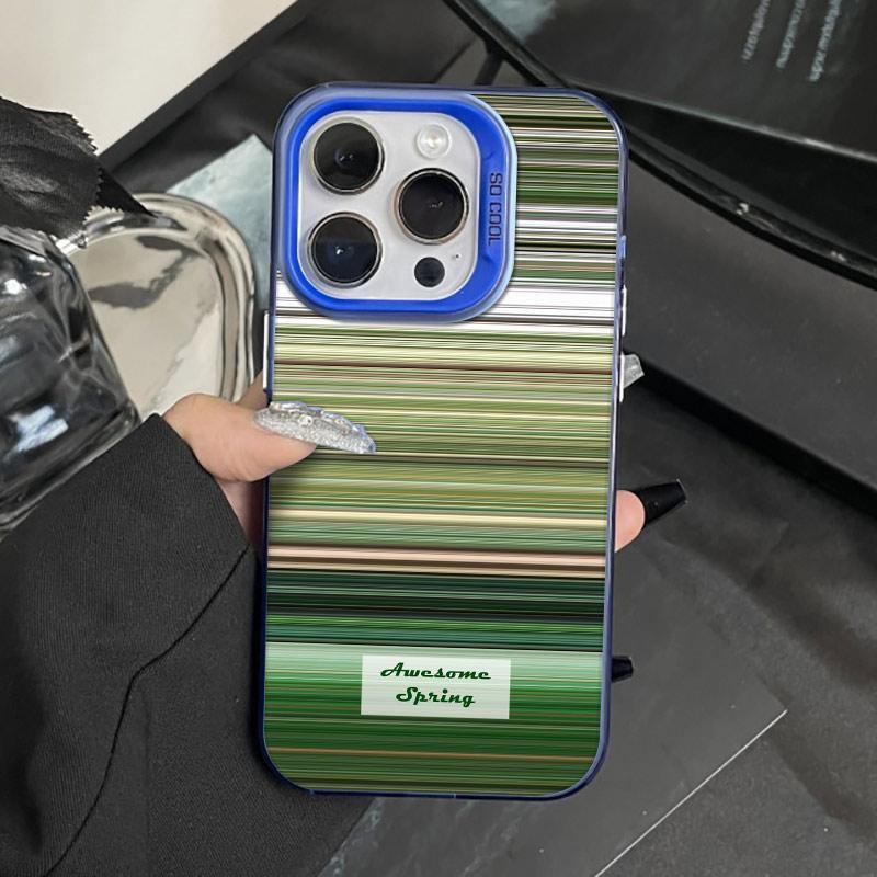 Серебристый трансграничный модный чехол для телефона для iPhone 17, 16 Pro, 15 Pro Max и 14 от Creative Spring