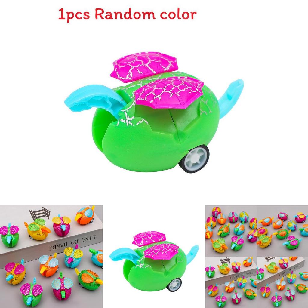 Мини инерционная модель динозавра в форме яйца, детская игрушечная машинка для дошкольников, для развития и игры