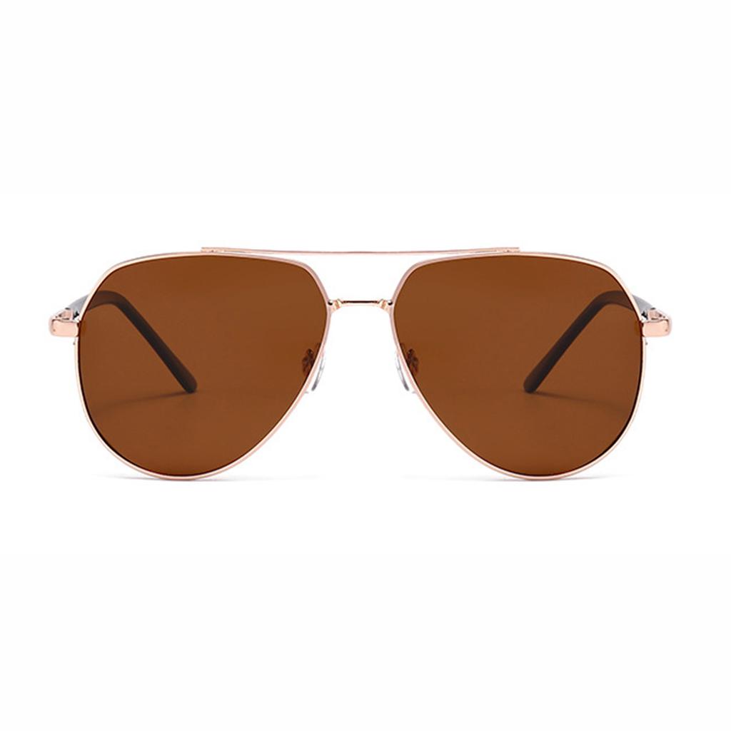 Sunglasses New Men's Glasses Metal Double-Beam Blue Glasses Black Sunglasses Female