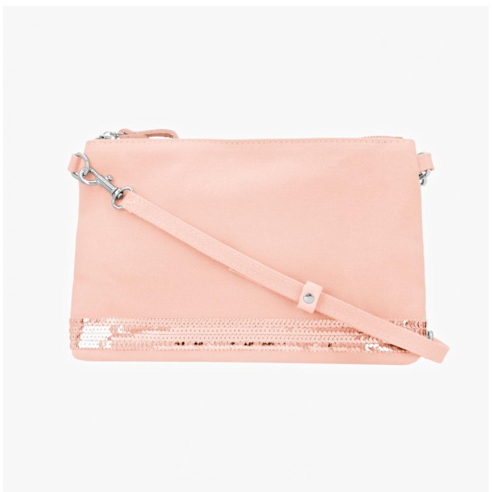 Vanessa Bruno 0pve01 V41071 351 Sequin Zipper Clutch Crossbody Bag