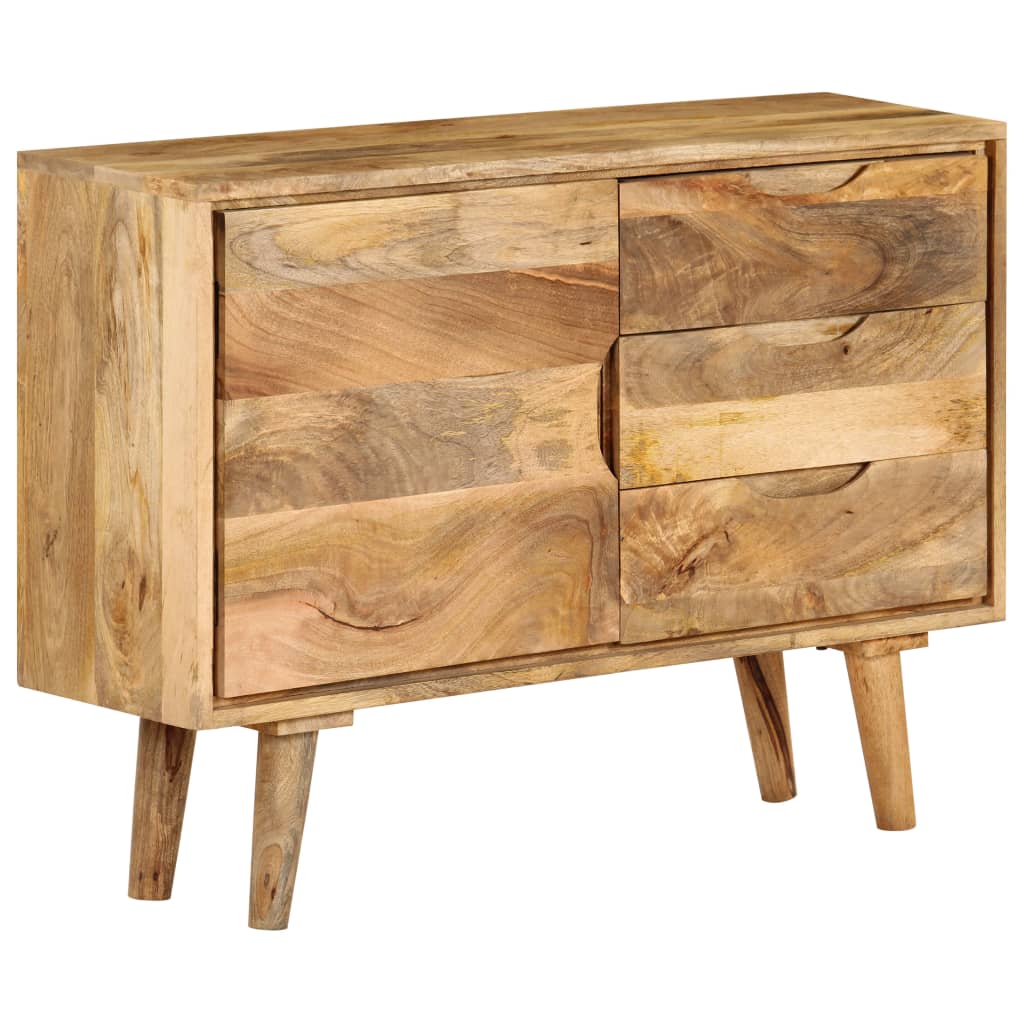 Mango Solid Wood Sideboard 90 x 30 x 69 cm