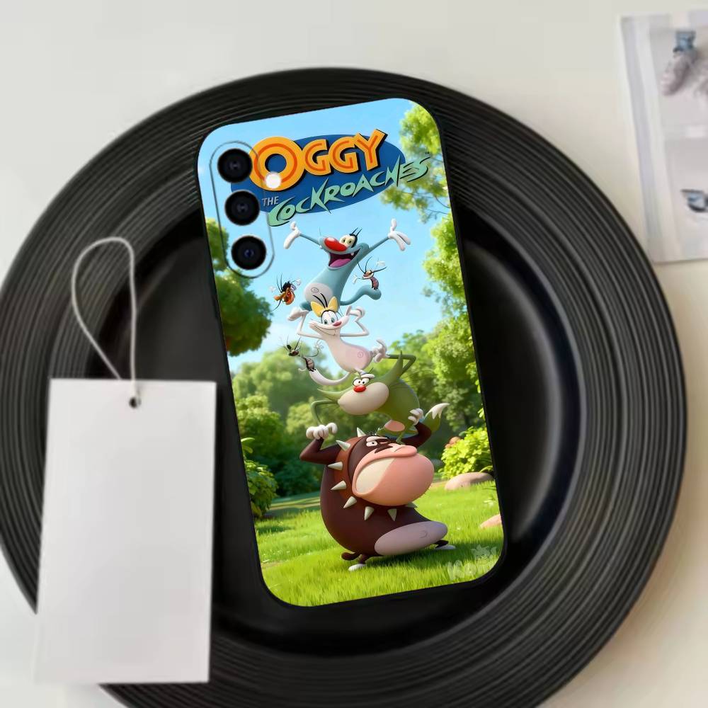 Cartoon F-Family Funny Guy Phone Case For Samsung Galaxy A73,A72,A71,A70,A53,A52,A51,Others Soft Black Cover