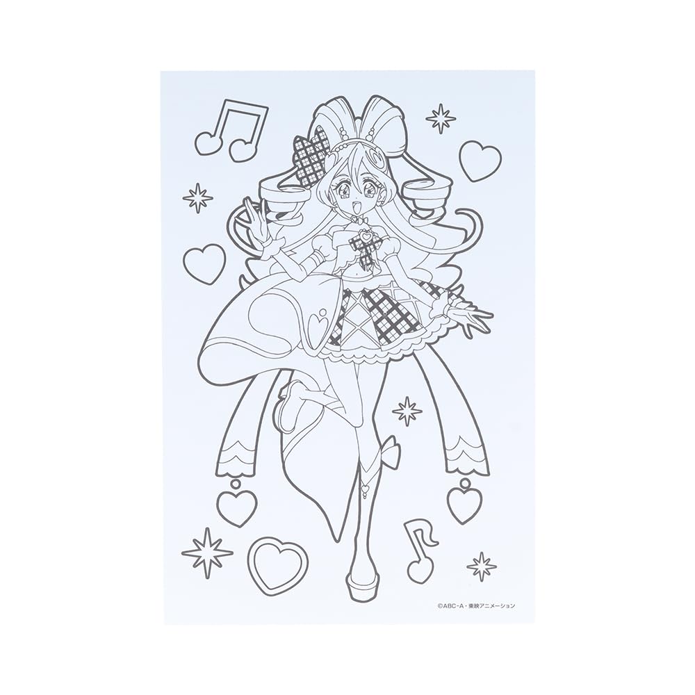Канцелярский пенал Sunstar для рисования Kimi to Idol Precure 1064360A Набор