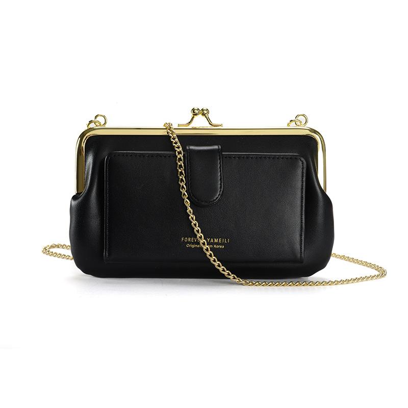 Сумка через плечо, женская сумка на цепочке, модная элегантная многофункциональная сумка для мобильного телефона, карманная сумка для карт