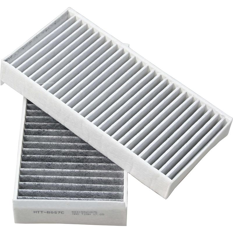 2Pcs/Set Car Cabin Air Filters for MINI Clubman Cooper S F54 F57 F56 F55 Countryman Cooper ALL4 F60 JCW Clubman One 64319297750