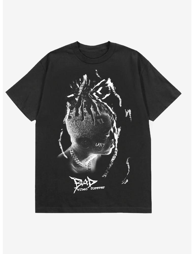 XXXTENTACION Bad Vibes Forever Футболка, Хип-хоп Унисекс Футболка Новая Унисекс Футболка