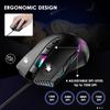 Jiggler Mode 2.4G Wireless Mouse LED Backlit Optical Wireless Mouse Computer Accessories
