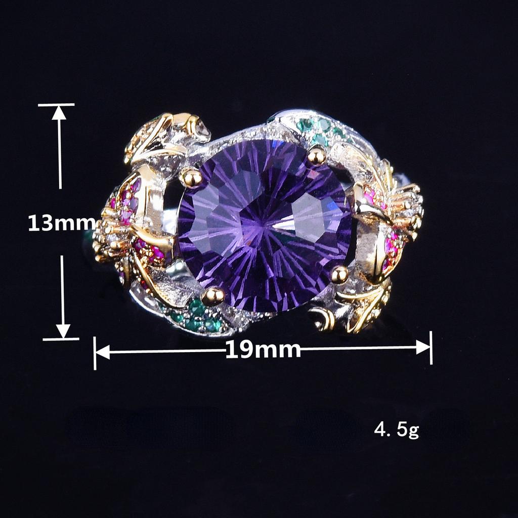 Sace Gems Classic Copper Alloy Zircon Ring Ladies Jewelry Wedding Promise Party Gift